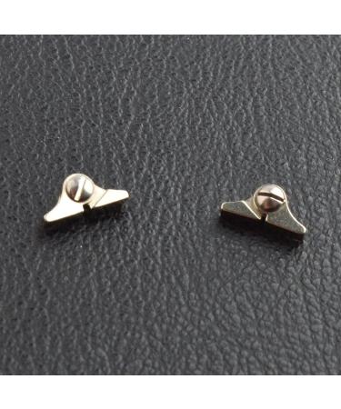 SBTRKT 10 Pairs Lot 1.6mm Eyeglass Hinges - Durable Replacement Hinges for Glasses - Buy Online on GoSupps.com