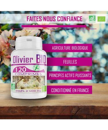 Olivier Organic 400 mg - 120 tablets - Buy Online on GoSupps.com