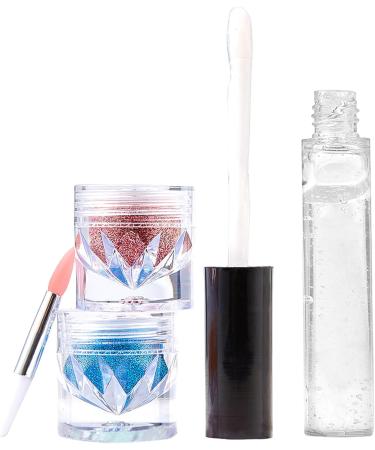 CHAKAE 2 Colors Lipstick Set - Lip Gloss Lipstick - Lip and Nail Makeup Powder - Buy Online on GoSupps.com