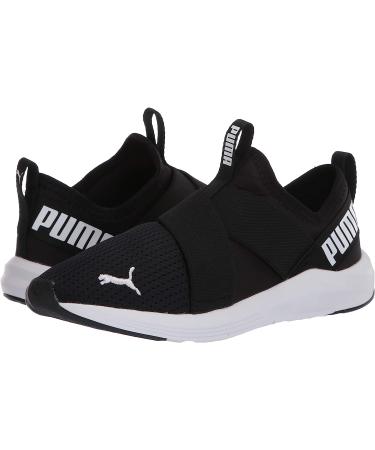 PUMA Women's Prowl Slip On Sneaker 9.5 Black/White - Stylish and Comfortable - Buy Online on GoSupps.com