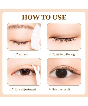 QJFHURB 120PCS Invisible Double Eyelid Tape - Eyelid Lift Strips with 2 Auxiliary Rods | Perfect Eye Lifting Solution - Buy Online on GoSupps.com