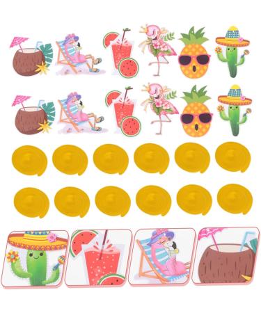Alipis 2 Sets Flamingo Spiral Decorations | Luau Party Supplies Christmas Tree Decor & Hawaiian Balloons - Buy Online on GoSupps.com