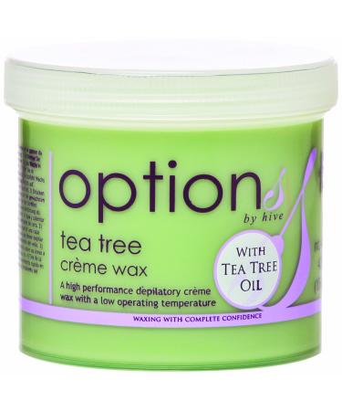 Hive Options Tea Tree Cream Wax with Natural Antiseptic Qualities 425g