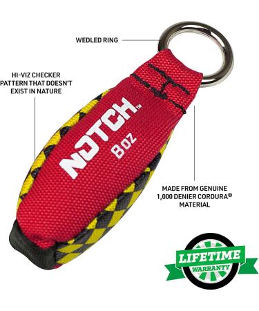 Notch Throw Weights Red/Yellow 8 oz - Premium Quality for Precision Throws - Buy Online on GoSupps.com
