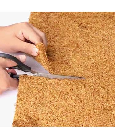 Sunyay 100% Organic Coconut Mat 40x100 cm - Eco-Friendly Coco Liner for Plants Weed Control Fabric and Animal Bedding - Brown Color - Buy Online on GoSupps.com