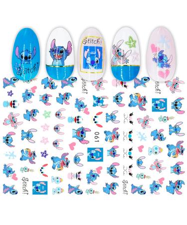 Cute Cartoon 3D Nail Stickers - Self-Adhesive Decals for Women, Kids, and Girls | Kawaii Nail Art Supplies for Manicure Decoration (2 Sheets, 160+ Decals) - Buy Online on GoSupps.com