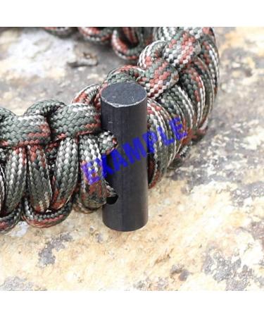 bayite Small Ferro Rod Survival Fire Starter 1 Inch Pack of 6 with Toggle Hole - for Paracord Bracelet - Buy Online on GoSupps.com
