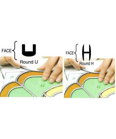 3/16 Round H Lead Came(12ft) & 3/16 Round U lead Came(12ft) - stained glass lead came