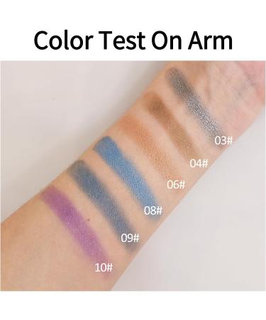  Erinde Erinde purple glitter eyeshadow palette matte glitter eyeshadow palette waterproof eyeshadow palette pressed powder and long lasting eye makeup with applicator - Buy Online on GoSupps.com