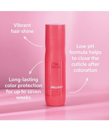 Wella Invigo Brilliance Shampoo & Conditioner Set for Fine/Normal Hair - Color Protection & Vibrancy - Buy Online on GoSupps.com