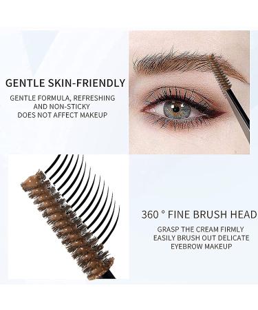 DAGEDA Waterproof Eyebrow Setting Gel - Brow Fix & Styling Liquid (1.81oz) | Light & Dark Brown - Buy Online on GoSupps.com
