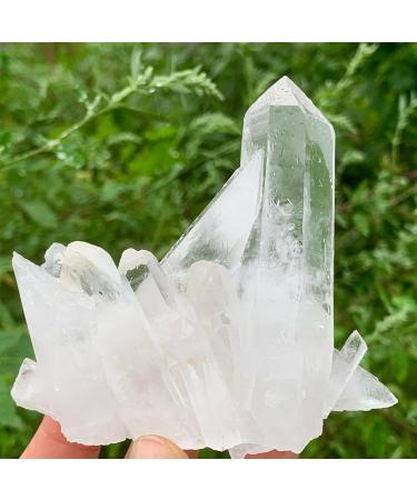Crystal Natural Rare White Quartz Crystal Cluster Specimen Crystal Cluster (Size : 280-300g) - Buy Online on GoSupps.com
