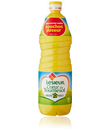 Lesieur Huile C ur de Tournesol 1 L - Lot de 5 1 l (Lot de 5)