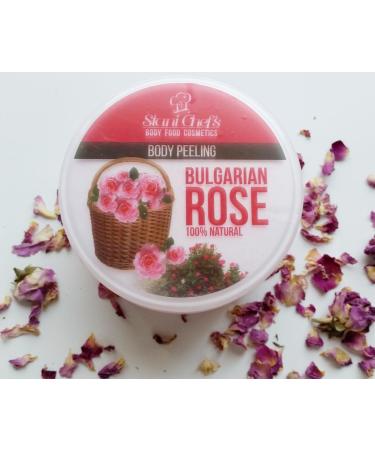 Ultra rich Body Peeling Scrub with Bulgarian Rose Damascene TRUE ROSE AROMA! - Buy Online on GoSupps.com