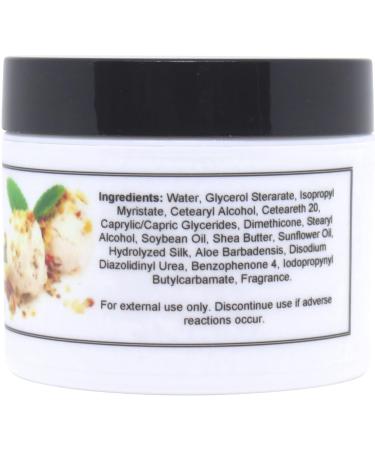 Eclectic Lady Vanilla Hazelnut Body Cream - Shea Butter & Aloe Handcrafted in USA 2 oz - Phthalate-Free Lotion for Women - Buy Online on GoSupps.com