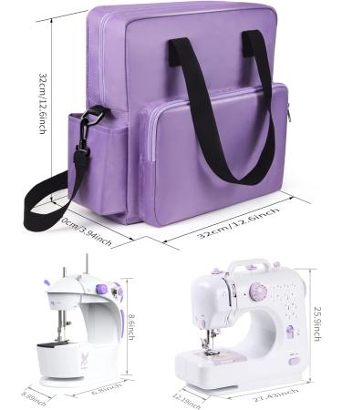 KPCB Tech Mini Sewing Machine Case - Purple Carrying Case for Portable Sewing Machine - Buy Online on GoSupps.com