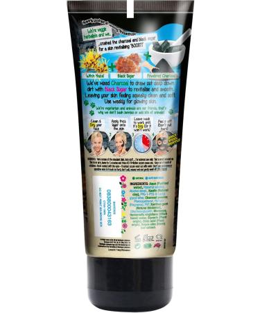 7th Heaven Charcoal & Black Sugar Peel Off 100 ml tube - Buy Online on GoSupps.com