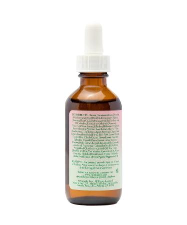Camille Rose Rosemary Oil Hair & Scalp Drops | Castor, Peppermint & Rosemary Oils | Hair Growth & Strengthening | 1.9 fl oz - Buy Online on GoSupps.com