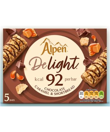 Alpen Delight Cereal Bars Bundle Contains 6 Flavours - 5 of Each 30 Bars Total Low Calorie Snacks Multipack Bulk Buy - Buy Online on GoSupps.com