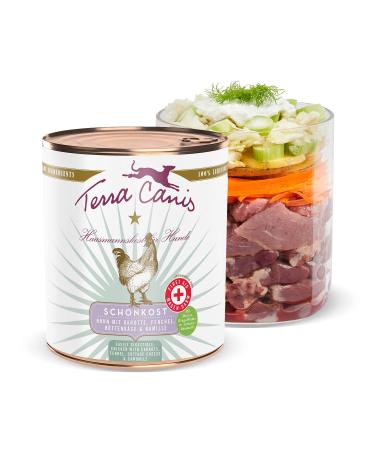 Terra Canis Huhn Carrot & Fennel - First AID Aid Gastrointestinal Cast 800g I Premium dietary supplement in 100% food quality of all raw materials I allergen grain - & gluten -free 800 g (1 Pack)