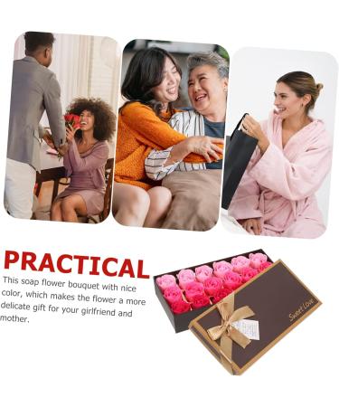 DOITOOL 3 Boxes Rose Soap Body Wash Rose Diy Soap Decors Wedding Favors Enchanted Rose Floral Scented Rose Ornaments Party Artificial Soap Indoor Souvenir - Buy Online on GoSupps.com