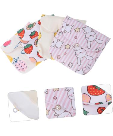Shop Subscription 4-Piece Cartoon Aunt Towel Pocket Diaper Travel Set | Menstrual Pillow & Wipes Holder - Perfect for Breastfeeding Moms - Buy Online on GoSupps.com