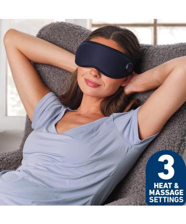 Miracle Eye Mask for Dry Eye Relief Massaging Heated Eye Mask Cordless & Rechargeable Warm Compress for Eyes Gel Cold Pack Included Soft & Comfortable Helps Support Eye Strain - Buy Online on GoSupps.com