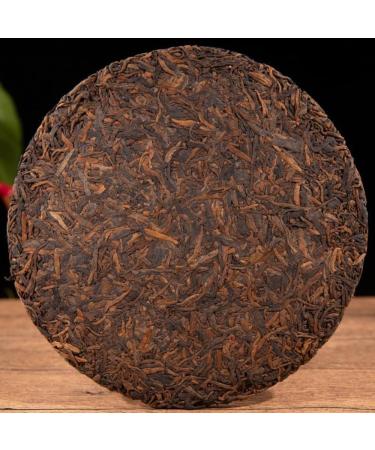 HQZM Yunnan Menghai Aged Puer Ripe Tea A Classic To Taste More Fragrant As It Ages 357g - Buy Online on GoSupps.com