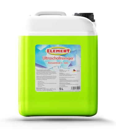 Ultrasonic Cleaner Concentrate 5 Litres for Cleaning Glasses Jewelry Watches Coins and Other Small Parts in the Ultrasonic Bath - Buy Online on GoSupps.com