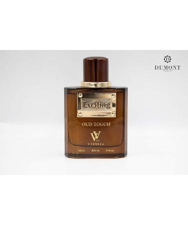 Dumont Exciting Oud Touch - 3.4oz - Eau De Parfum - Unisex Perfume for Men & Women - Rose Sweet Fruity Floral & Musk Scent - Long Lasting Cologne Mist & Body Spray - for Him & Her - Buy Online on GoSupps.com