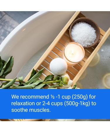 Hexeal Epsom Salt | 10kg Bucket | Food Grade | Magnesium Sulphate salt 10 kg (Pack of 1) - Buy Online on GoSupps.com