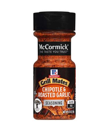 McCormick Grill Mates Chipotle & Roasted Garlic Seasoning, 2.5 OZ (Pack - 12) - Buy Online on GoSupps.com