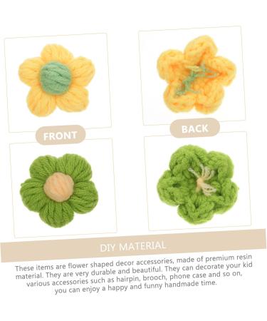 Beavorty 50 Pcs Hairpin Accessories Girls' Accessories Daisy Embellishments Headdress Material Patch Blush 1 count (Pack of 1) Assorted Color 1x5pcs - Buy Online on GoSupps.com