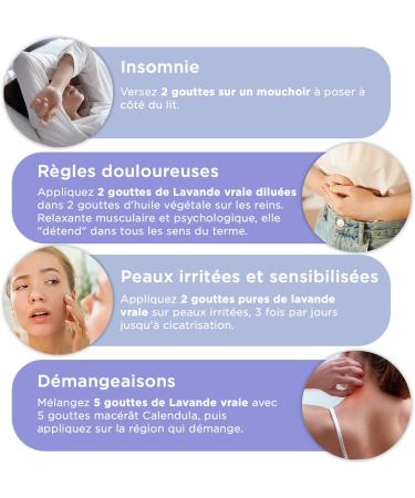 Foucaud Real Lavender Roll-On 10ml | 100% Natural & Bio | Certified Organic Essential Oil | Lavandula Angustifolia | French Brand Since 1946 - Buy Online on GoSupps.com