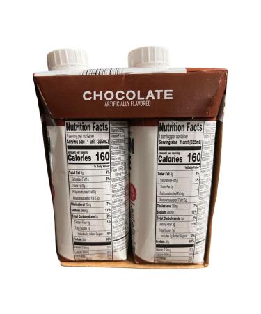 Elevation High Performance Protein Shake Vanilla and Chocolate 44fl oz 1.3L (8 Bottles/2 Packs) - Buy Online on GoSupps.com