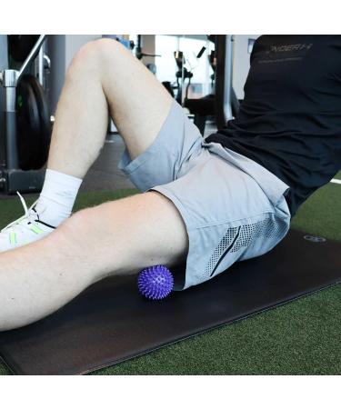Fitness-Mad Spitzeny Massage Ball (Large) - 7cm Purple | Perfect for Muscle Relief & Recovery | International Shipping Available - Buy Online on GoSupps.com