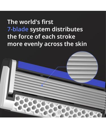 Dorco Pace 7 - 7 Blade Refills x 8 with Free 1 System Handle - Buy Online on GoSupps.com
