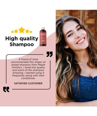Maple Holistics Argan Special Formula Shampoo 16 oz - Nourishing Hair Care - Buy Online on GoSupps.com