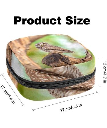 Spotted Owlet Women's Menstrual Pad & Cup Pocket with Zipper - Best Storage Solution for Teens & Women - Buy Online on GoSupps.com