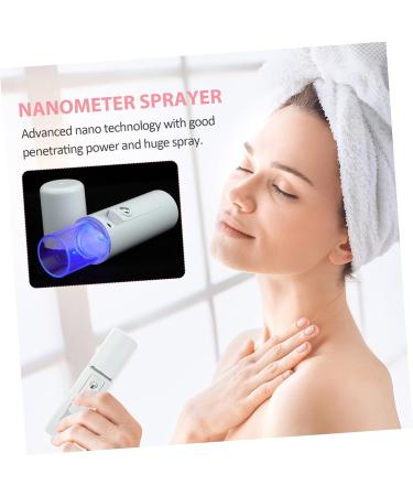 HAPINARY Nanometer Sprayer Facial Water Sprayer Handheld Facial Mister Facial Sprayer Mini Face Mister White - Buy Online on GoSupps.com