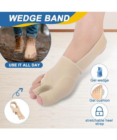 Libershine Hallux Valgus Correction 6-in-1 Set | Bunion Corrector & Day/Night Support - Buy Online on GoSupps.com
