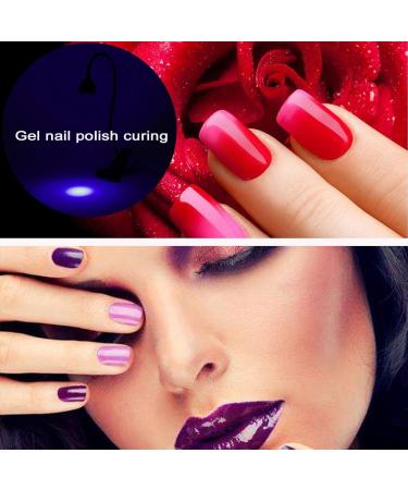 Buy Swan Neck UV Lamp for Nails - 395nm Mini UV Light with 1.5m USB Cable | Perfect for Gel Nail Hardening & Resin Projects - Buy Online on GoSupps.com