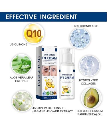 Eye Cream for Dark Circles and Puffy Eyes Eye Cream Anti Aging Anti Wrinkle Eye Cream Under Eye Cream Reduce Fine Lines with Collagen Aloe Extract - Buy Online on GoSupps.com