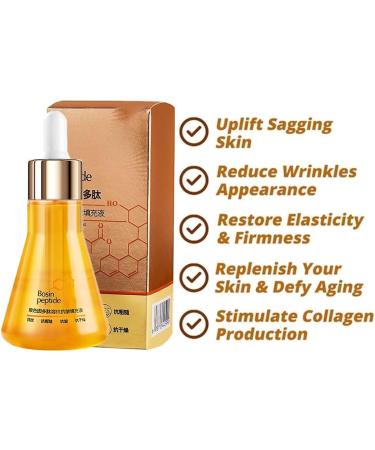 IFFANY Peptide Reversal Serum Peptide WrinkleFilling Essence Collagen Peptide Serum Replenishing Liquid Moisturizing Facial Serum Tightening Sagging Skin Reduce Fine Lines - Buy Online on GoSupps.com