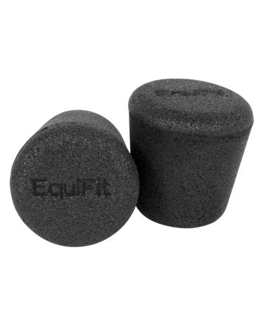 EquiFit Silent Fit Equine Ear Plugs for Horses - Black - 1 Pair