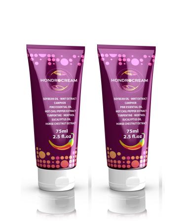 HONDROCREAM 2x75 joints Chili Soybean oil Eucalyptus oil