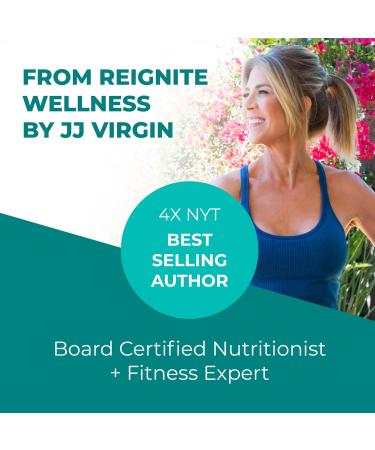Reignite Wellness by JJ Virgin | Chocolate Plant-Based All-in-One Shake | New & Improved Formula | Plant Protein Powder, Vitamins, Minerals, Greens & Aminos | 20g of Plant Protein | 30 Servings - Buy Online on GoSupps.com