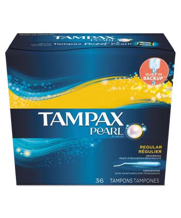 Tampax Pearl Reg Unsc 36c Size 36ct Tampax Pearl Reg Unsc 36ct