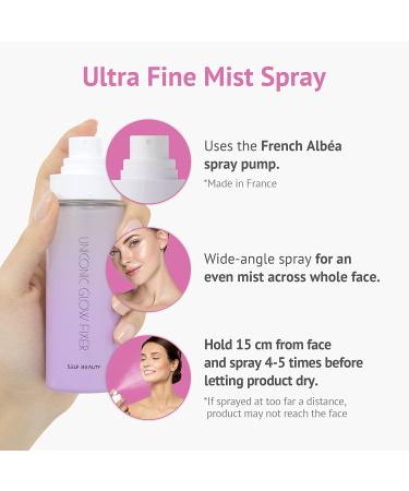 SELFBEAUTY Glow Makeup Setting Spray - Hydrating & Illuminating | Dewy Finish, Long-Lasting Fixing | 3.38fl.oz - Buy Online on GoSupps.com