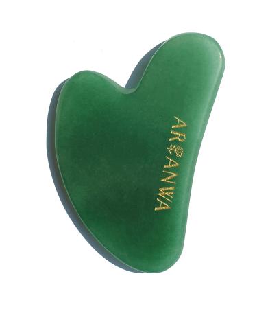Ari Anwa Skincare - Gua Sha Stein Liftingool |With velvet bags & e-book for Face Yoga |Effective & high quality Gua Sha Massage Stein Gua Sha Jade